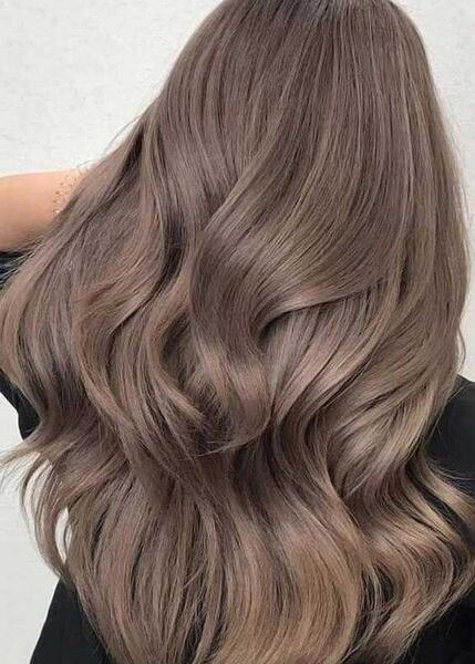 عکس رنگ مو ترکیبی بدون دکلره