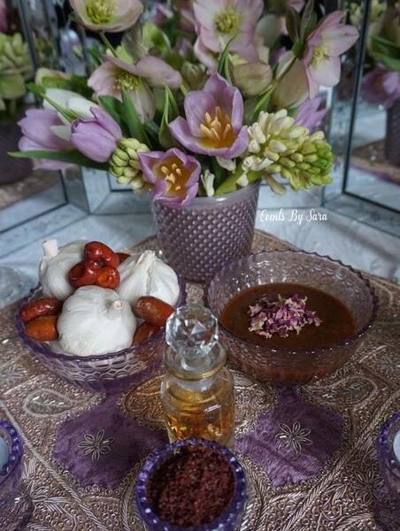 عکس سفره هفت سین چوبی