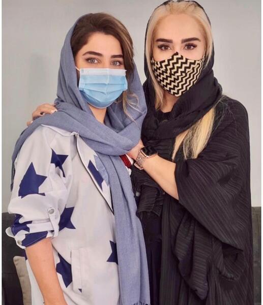 عکس زهره فکور صبور بعد از عمل