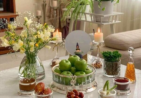 عکس ایده هفت سین با حلقه
