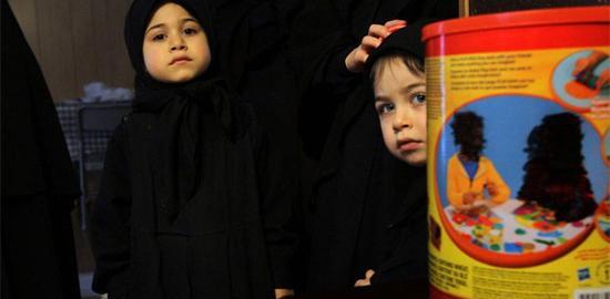 عکس دختر با حجاب در مکه