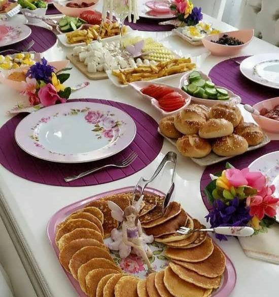 عکس عصرانه ساده