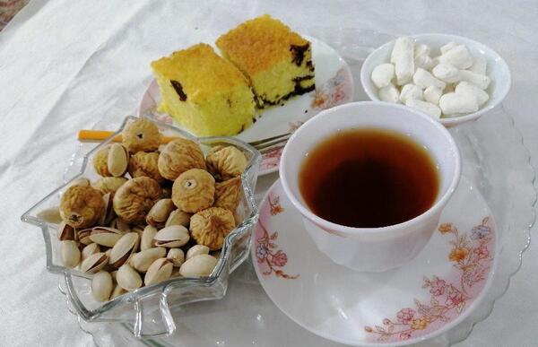 عکس عصرانه ساده