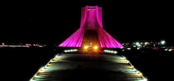 عکس تصویر رنگین کمان زیبا