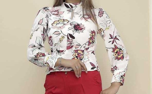عکس بلوز گلدار
