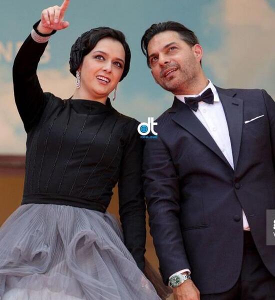 عکس فرشته حسینی در جشنواره کن