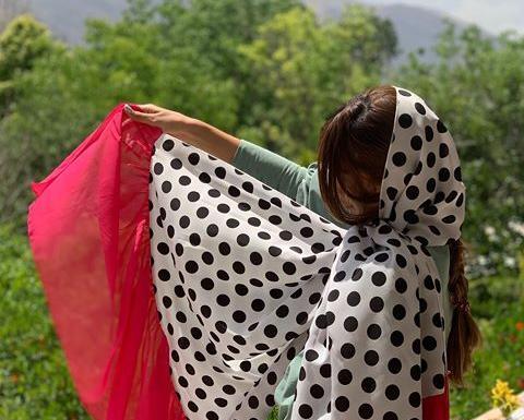 عکس شال توپ توپی