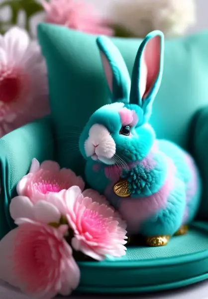 عکس خرگوش آبی