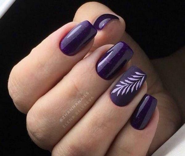 عکس طراحی ناخن خیلی ساده