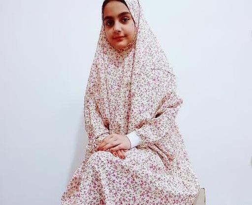 عکس چادر نماز دخترانه