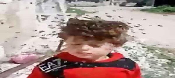 عکس نگرفتن هادی چوپان با بچه
