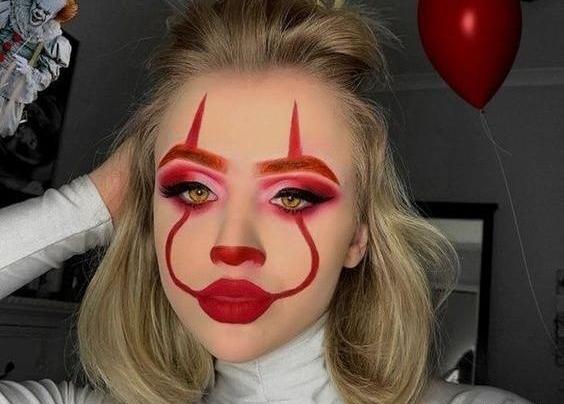 عکس نقاشی صورت برای هالووین