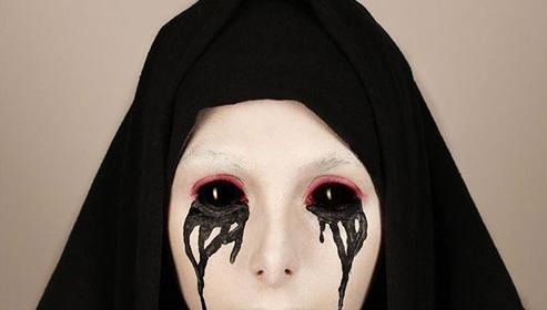 عکس نقاشی صورت برای هالووین