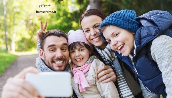 عکس پروفایل خوشبختی خانواده