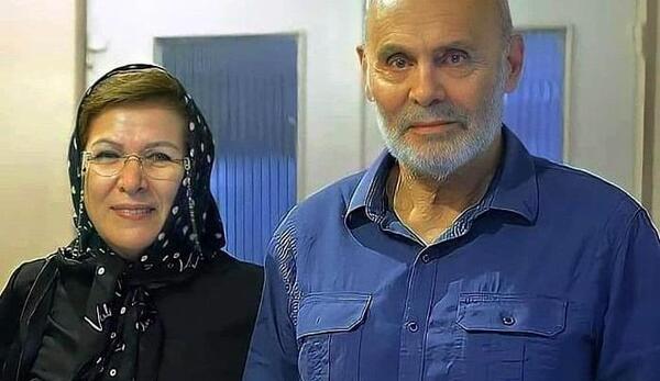 عکس جدید جمشید هاشم پور و همسرش
