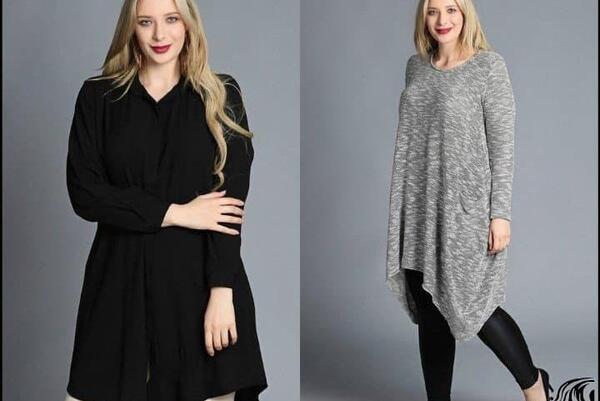 عکس تونیک سایز بزرگ زنانه