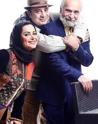 عکس شهرزاد کمال زاده و خانواده