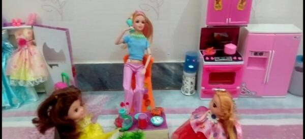 عکس بازی باربی غمگین