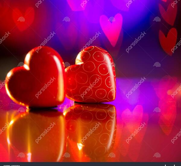 عکس تصویر زمینه قلب قرمز
