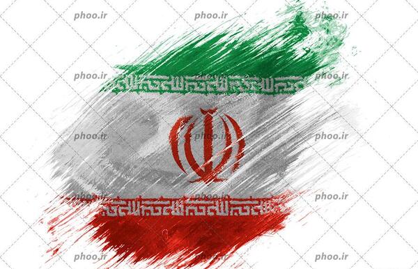 عکس پرچم ایران نقاشی ساده