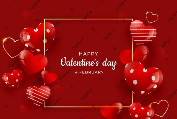 عکس نوشته فانتزی ولنتاین