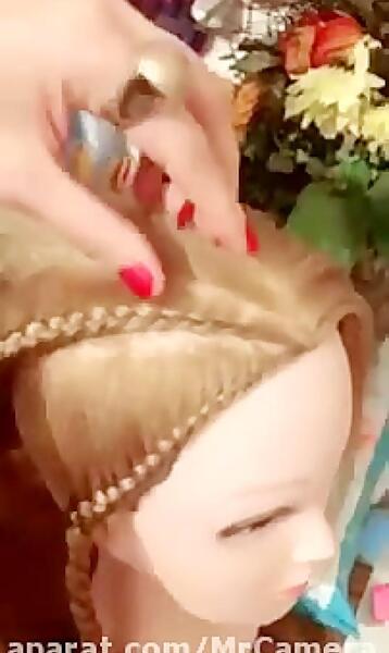 عکس بافت فرانسوی مو
