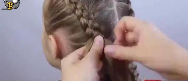 عکس بافت فرانسوی مو