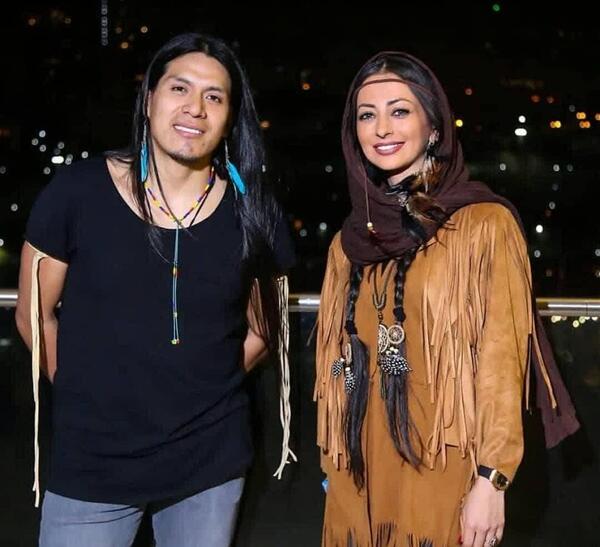 عکس همسر جدید نفیسه روشن
