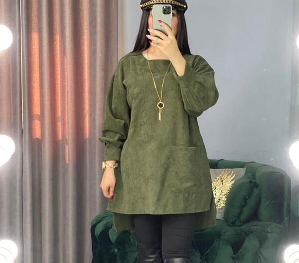 عکس مدل مانتو سال ۱۴۰۰ جلو بسته زنانه