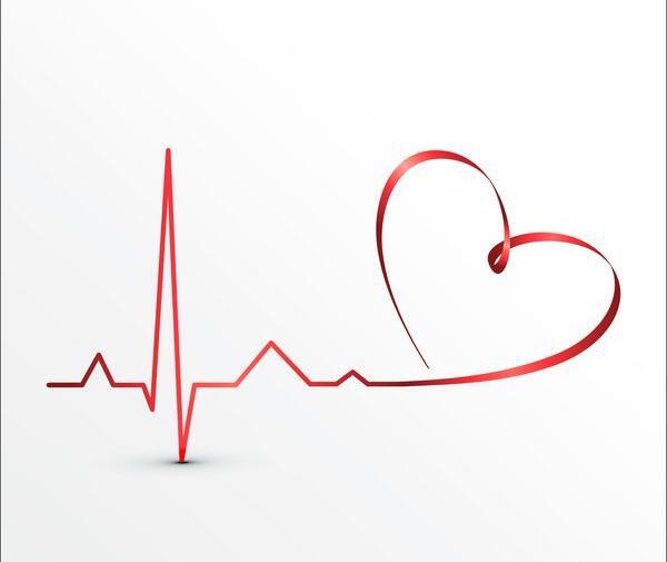 عکس پس زمینه ضربان قلب