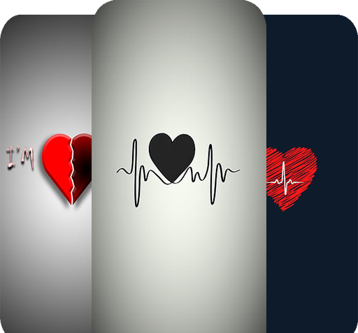 عکس پس زمینه ضربان قلب