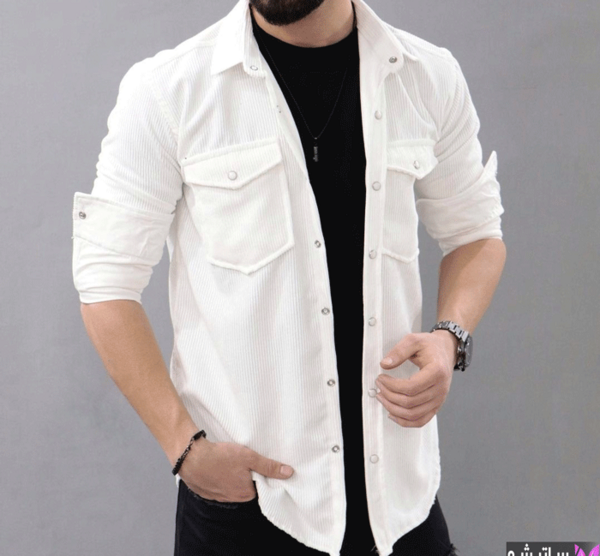 عکس پیراهن کبریتی مردانه
