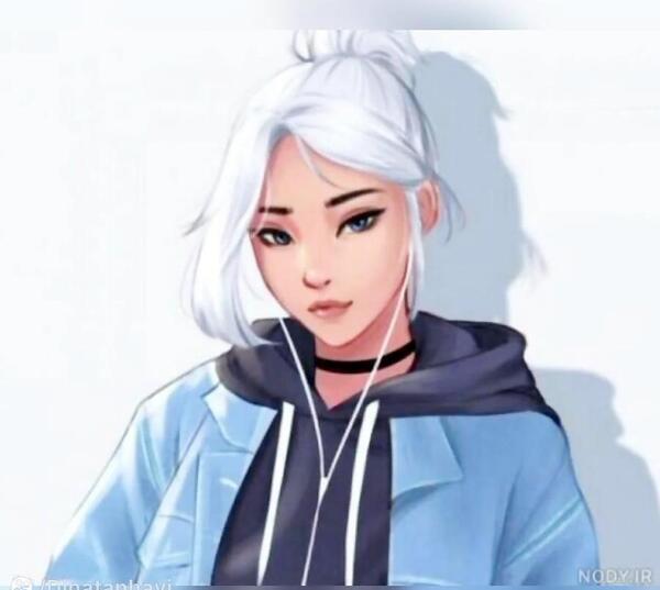 عکس نقاشی دختر جادویی