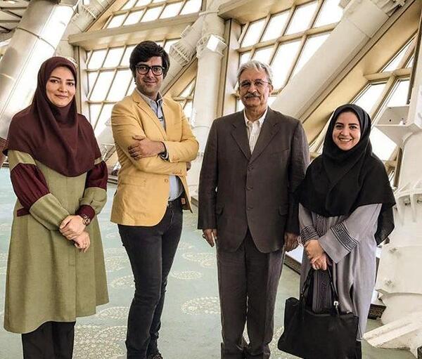 عکس شهریار ربانی و همسرش