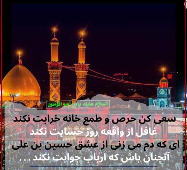 عکس نوشته یا امام رضای غریب