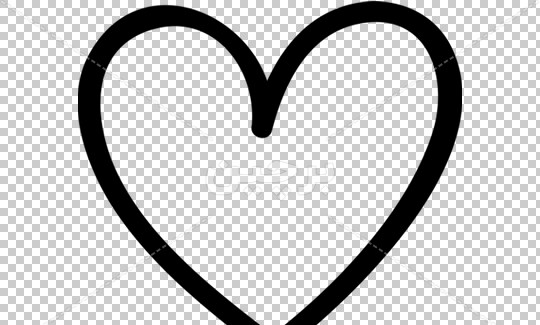 عکس سفید قلب دار