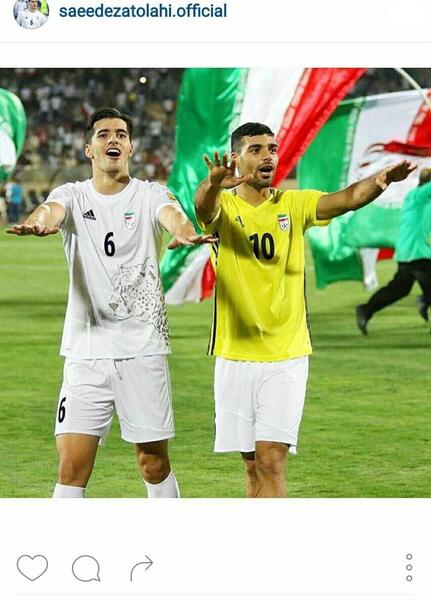 عکس مهدی طارمی و سعید عزت اللهی