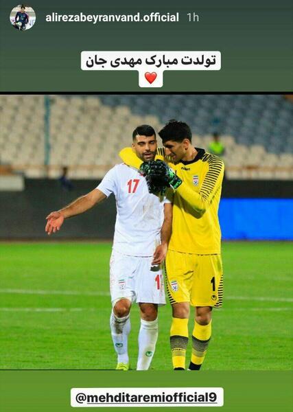 عکس مهدی طارمی و سعید عزت اللهی