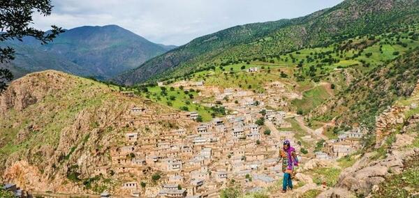 عکس روستای پالنگان کردستان