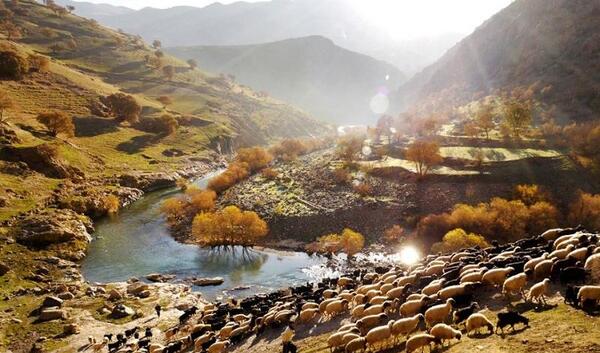 عکس روستای پالنگان کردستان
