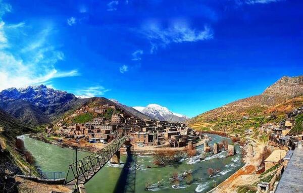 عکس روستای پالنگان کردستان