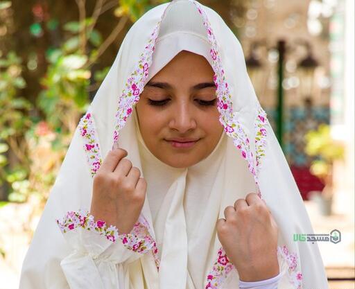 عکس چادر مدل یاسمین