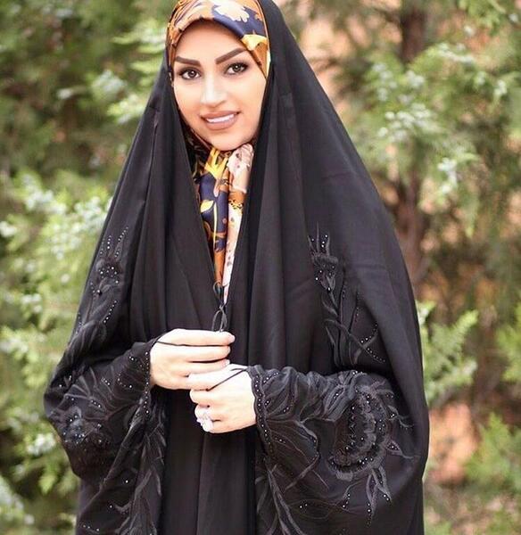 عکس چادر مدل یاسمین