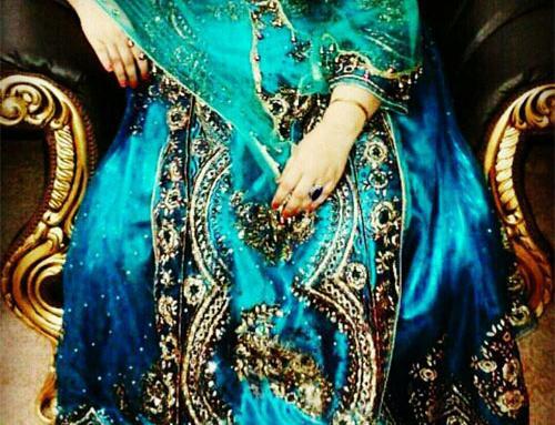 عکس عروس یاسوجی با لباس محلی