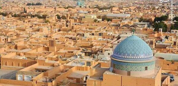 عکس بافت تاریخی یزد