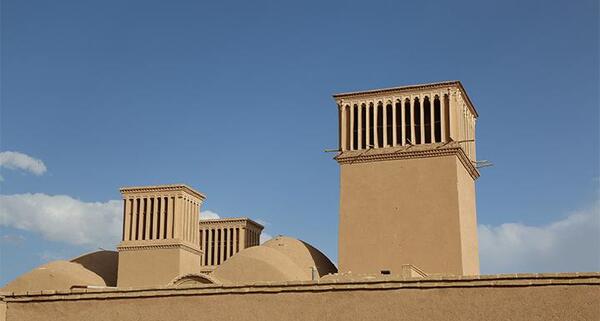 عکس بافت تاریخی یزد