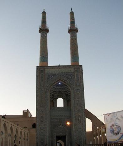 عکس بافت تاریخی یزد