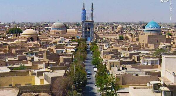 عکس بافت تاریخی یزد