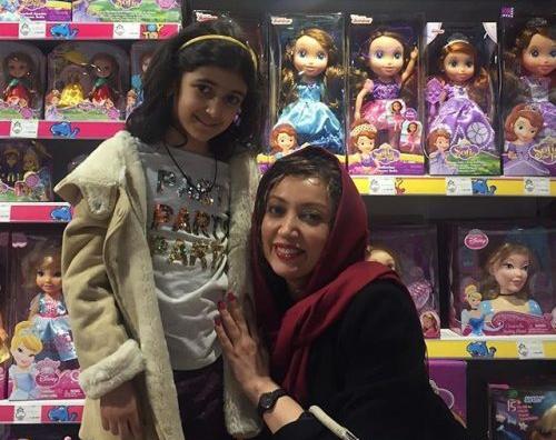 عکس نگار عابدی و همسر