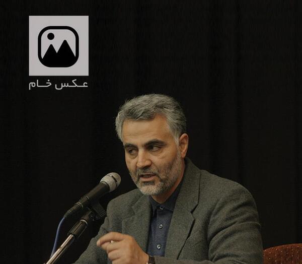 عکس شهید قاسم سلیمانی برای پروفایل